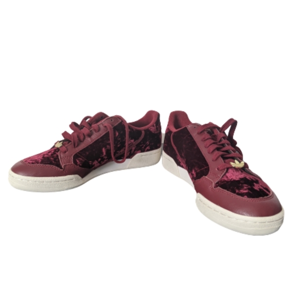 adidas continental burgundy